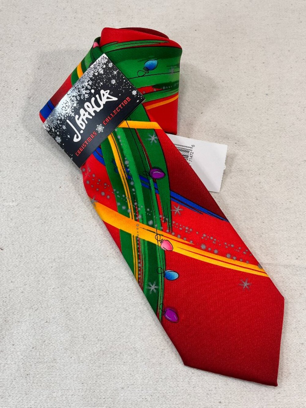 Jerry Garcia Christmas Collection CAPILLARIES # 62 Necktie Holiday Grateful Dead
